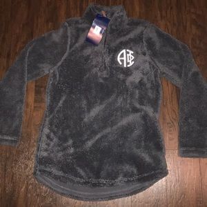 Alpha phi quarter zip fleece